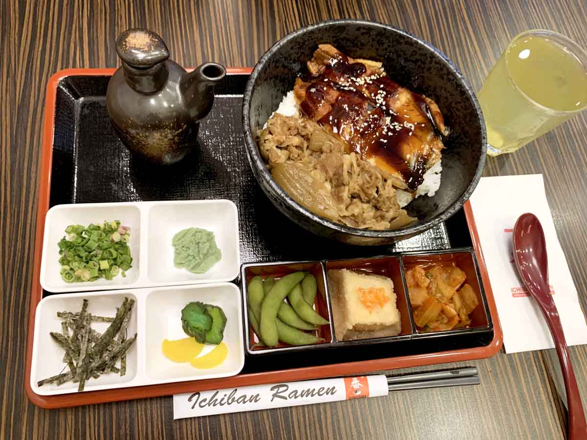 Una-Beef Histumabushi Set　