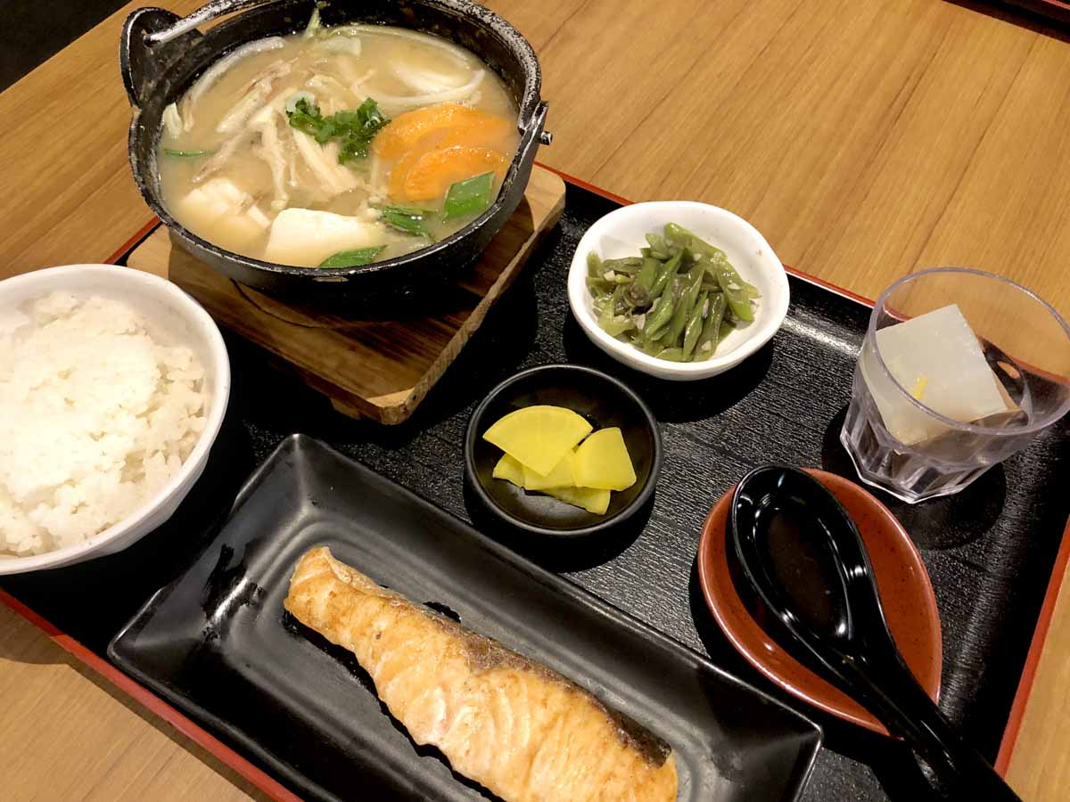 野菜汁定食
