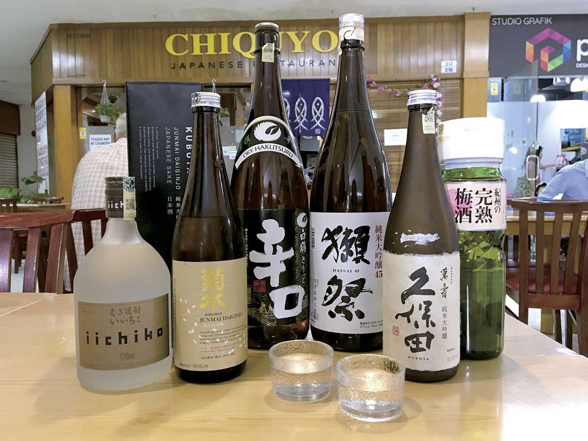 日本酒も豊富