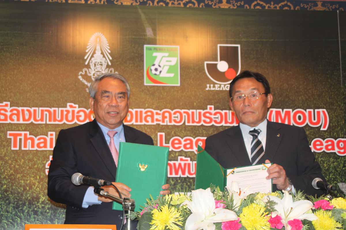 前編②Partnership signed with Thai League
