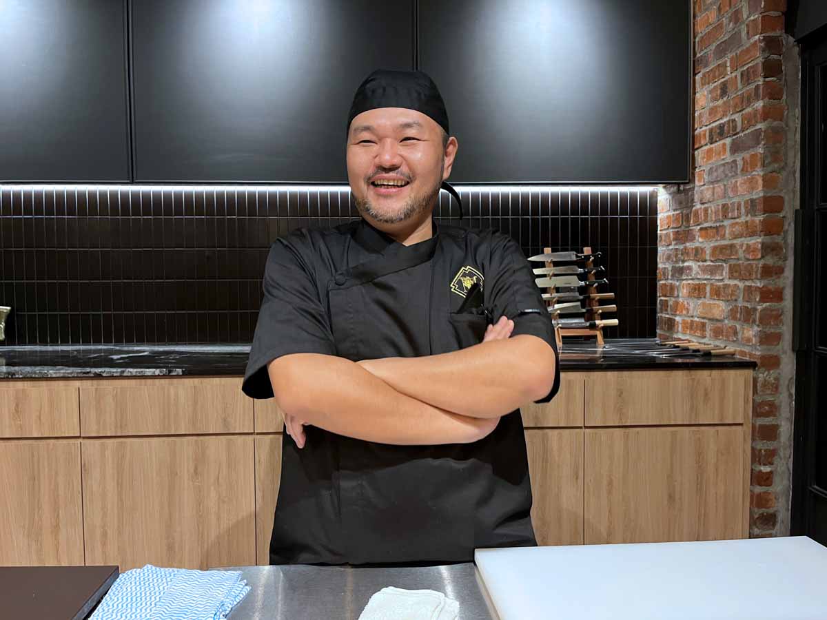 笑顔が素敵なシェフのMokaさん