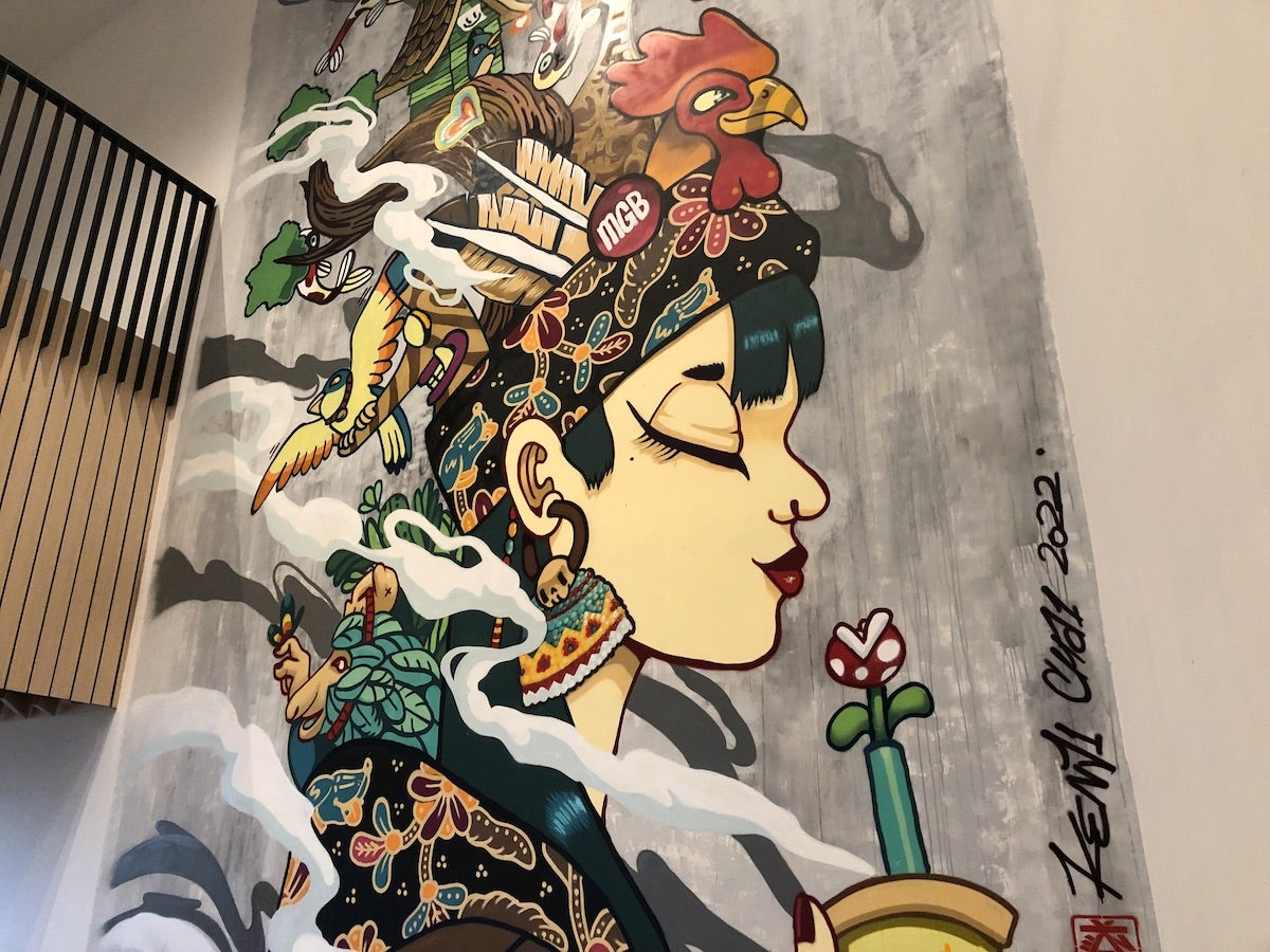 写真ローカルアーティストによる壁画2