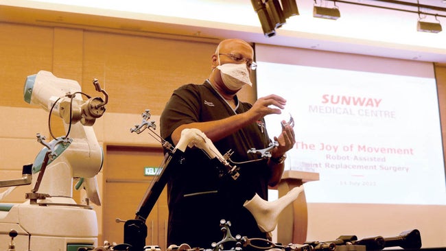 【Sunway Medical Centre】マレーシア初のロボット支援関節置換術を実現