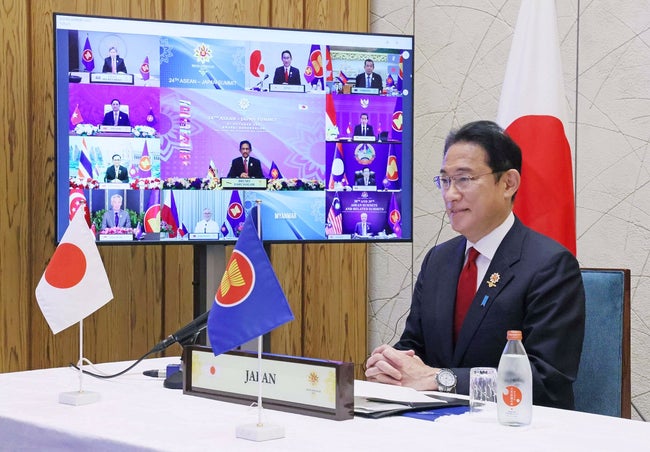 日ASEAN首脳会議、オンラインで開催-2021/10/29