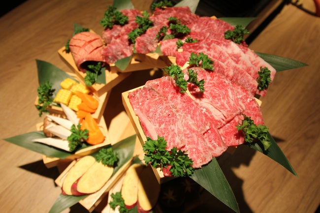 【Jyu Jyu Yakiniku】会社の歓送迎会や家族・友人の誕生日会にもおすすめ！焼肉食べ放題&WAGYU