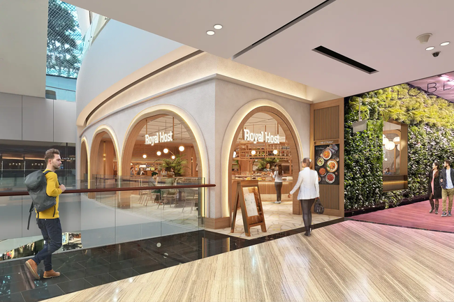 「ロイヤルホスト」、チャンギ空港ジュエル出店が決定