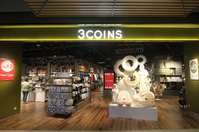 日本で大人気の雑貨ブランド「3COINS」、ついにマレーシア初上陸！