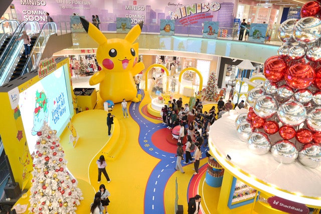 年末年始を彩る特別イベント「 LaLaport Pokémon Happy Holidays」 開催中