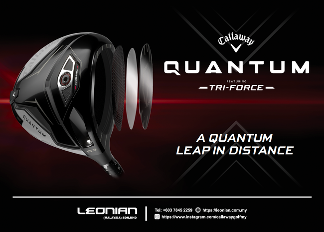 Callaway 新シリーズ「QUANTUM」発売開始 レオニアン各店舗で展開中