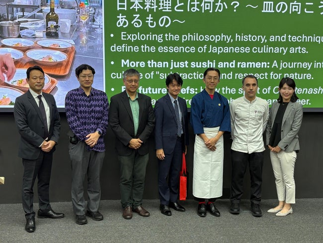 未来のシェフへ伝える「和食」の本質　ーJETRO、テイラーズ大学で日本食・日本食材の特別講義を開始